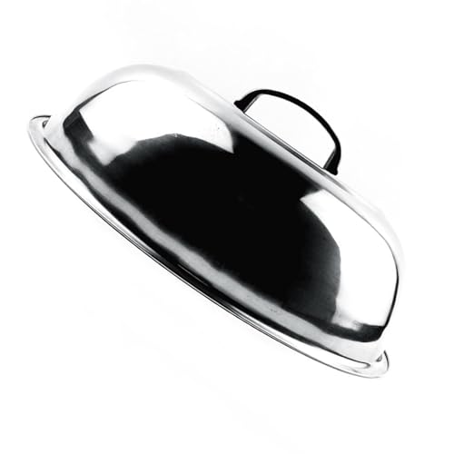 Couvercle de marmite en acier inoxydable pour sauteuse et wok 40cm