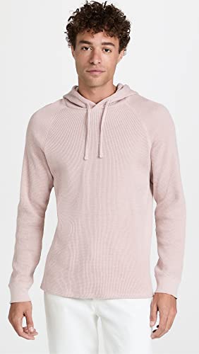 Vince Men's Mouline Thermal Hoodie2