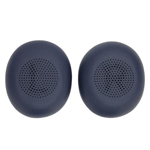 plplaaoo Ear Pads,Replacement Earpads,Replacement Ear Cushions Kit Replacement Ear Pads Soft Protein Leather Memory Foam Noise Isolation Ear Cushion for Jabra Elite 45h Headphones(Deep Blue)