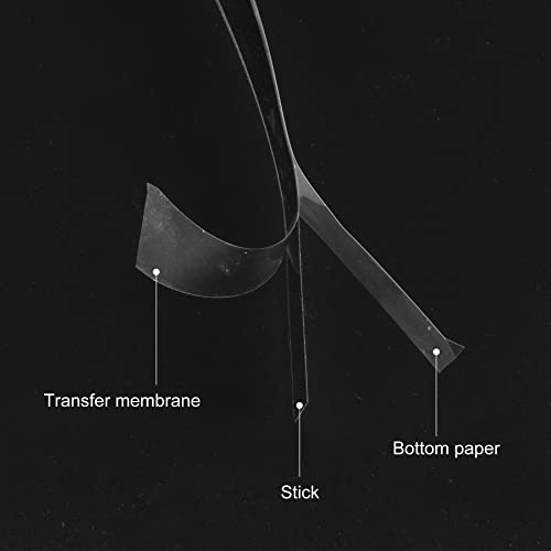 Singaro Car Exterior Accessories Rear View Mirror Stickers Decor Car Body Sticker Vinyl 4Pcs (Black) #TOP4