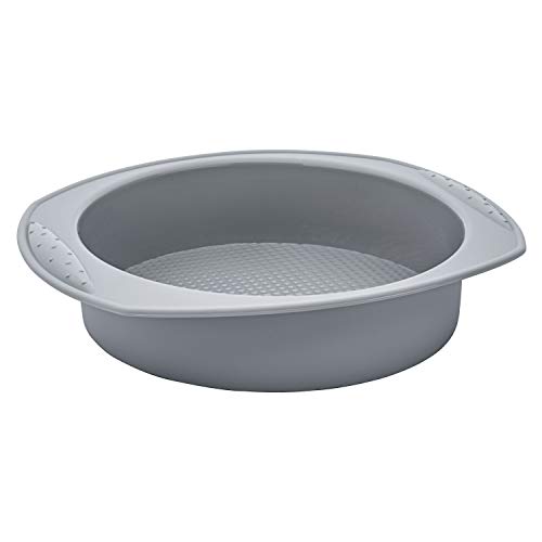 Assadeira para bolos de Silicone Redonda Cinza, SIL3246-CZ, Euro Home 1 31UPvChehHL