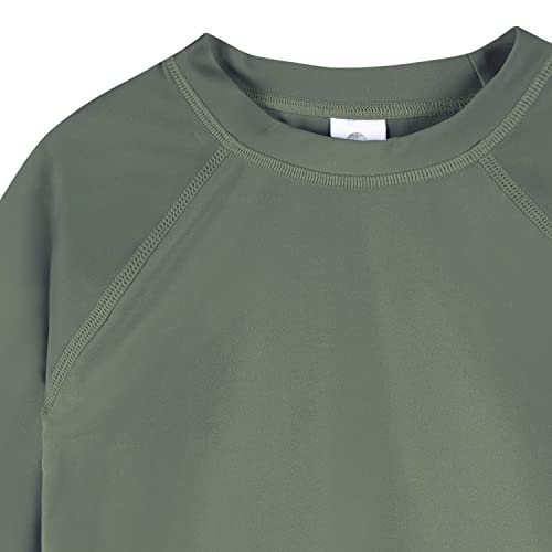 Image of Gerber Baby & Toddler Boys & Girls UPF 50+ Long Sleeve Rashguard Swim Shirt