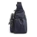 FAJIA Fashion Classic Crossbody Bag for Men Women Large Messenger Bag Travel Shoulder Bag Multi-pocket