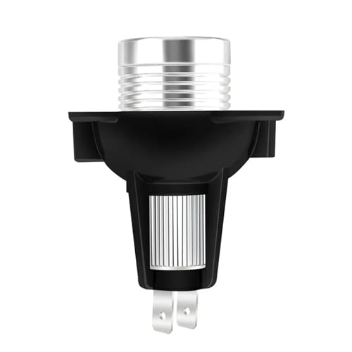 Faros Angel Eyes para coche BMW E90 Luces LED E91 Amarillas Rojas Azules 4