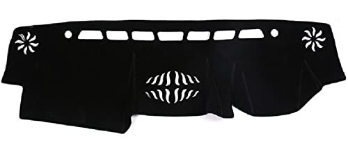 Tapis de Tableau de Bord Toyota Land Cruiser Prado 150 FJ150 Noir Conduite à Droite 2010-2020