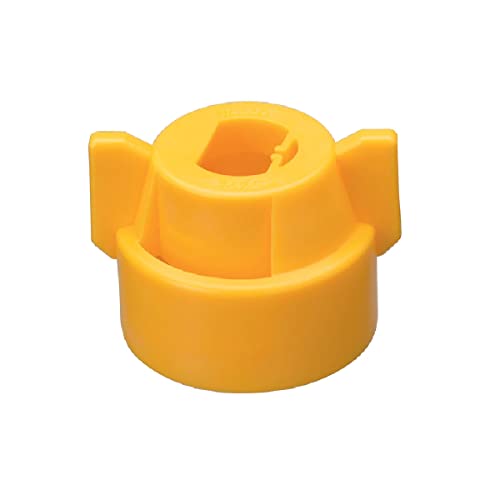 Pack of 25 - Quick TeeJet Yellow Nylon Cap for TP, XR, DG, OC, Turbo & AIXR Tips Farmer Bob's Parts CP25611-6-NY