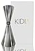 Kidia - Jigger de acero inoxidable, dosificador para cócteles para equipamiento de bar, medidor graduado.