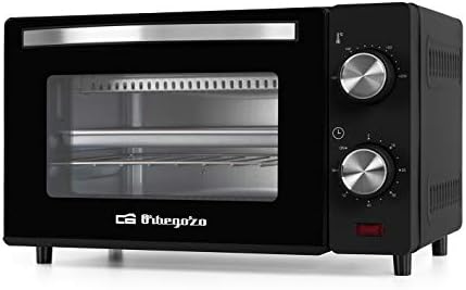 Orbegozo HO 980 - Horno eléctrico de sobremesa, 10 litros de capacidad,  calor superior/inferior, temporizador, termostato regulable, 650 W :  Orbegozo: Amazon.es: Hogar y cocina
