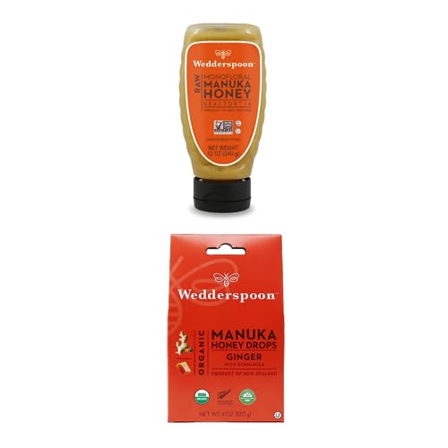 Bundle - Miel Manuka Wedderspoon KFactor 16 y Drops Jengibre miniatura 1