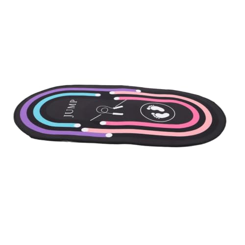 Jump Rope Mat 31.5x19 in Oval Non-slip Shock Absorbing miniatura 1