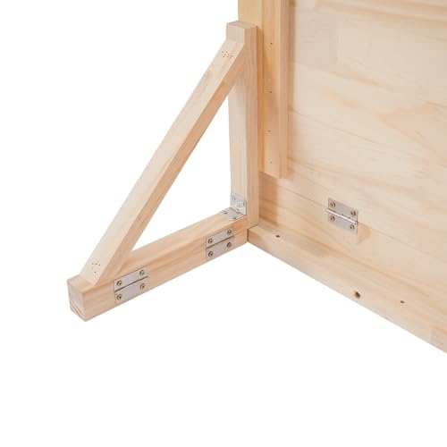 Table pliante murale compacte pour aménager un studio ou garage étroit