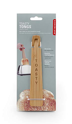 Kikkerland Pinzas para Tostada