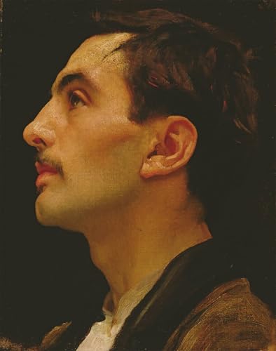 Affiches et Impressions Tête d'un modèle italien Leighton Poster 60x90