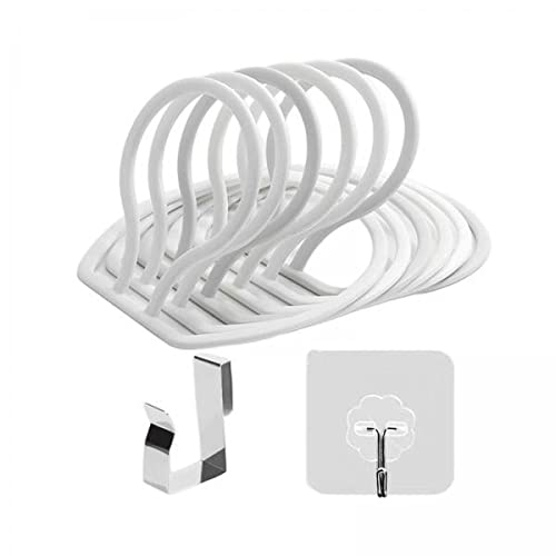 CALANDIS™ 12x Rings Hat Racks Modular Adjustable for Back Door Baseball Closet white | Coat & Hat Racks | Home Organization | Household Supplies & Cleaning-image-41