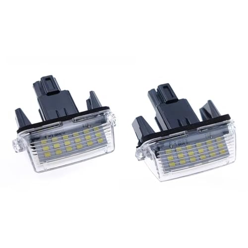 Luces traseras de matrícula para Toyota Camry V50 iluminación nocturna segura de 12V 2 uds