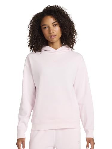 Reebok Women’s Swift Hoodie Set, Standard Fit, Midweight Cotton-Poly Fabric, Frosted Berry, X-Large - image 2