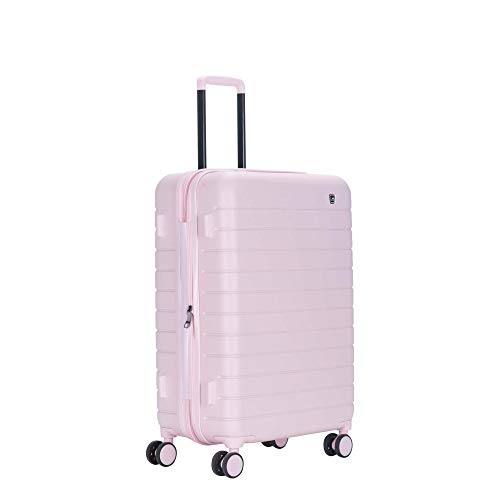 Image of Sherrpa 20 Inch Cabin Size Destiny Hardside Polycarbonate Expandable Luggage Trolley with Spinner Wheels and TSA Approved Combination Lock (Capin Size 20 inch)