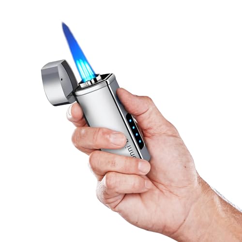 Encendedor Jet de Gas Recargable JB Lighters Metal miniatura 2