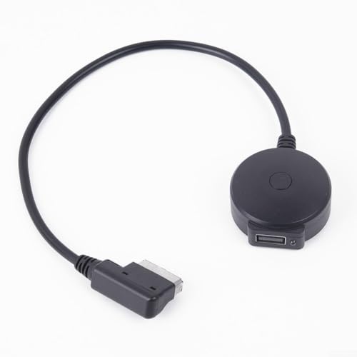 Adaptador de música USB para Mercedes MMI inalámbrico Bluetooth AUX Cable Dual Emparejamiento Soporta dos dispositivos 5.0 Plug-And Play A2DP Transmisión de música para entretenimiento en el coche