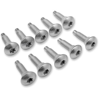 Generic EFI Fuel Pump Top Plate Hardware Screw Kit 10 Pack for Harley 01-17 Softail FXST, Heritage FLST, 02-07 Electra Glide FLHT, Road King FLHR, Street Glide FLHX, Road Glide FLTR 1311D 8-32 x .590