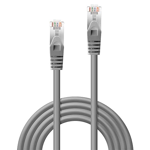 Cable de Red Lindy Cat 6 5 m Gris miniatura 2