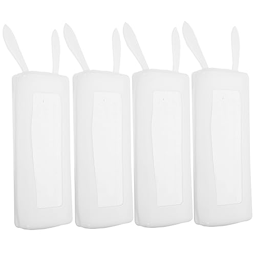 Gadpiparty 4 Fundas para Control Remoto De Conejo Funda para Control Remoto Portavasos para Cama Funda para Control Remoto Minicolchón De Dinosaurio Organizador Portátil para