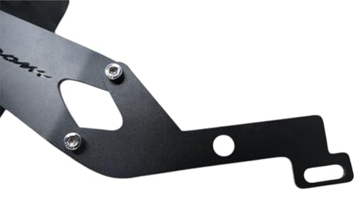 Image of Vstrom SX-250 Heavy Duty Motorcycle Rear Mudflap Guard, Black, Reflective Tyre Hugger |Splash Guard Suitable for Vstrom SX-250.