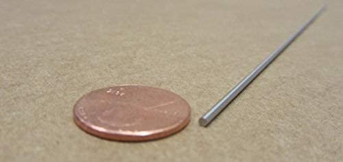 316 Stainless Steel Hardened Shaft 1.5mm Diameter x 200mm Long 4 pcs