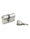 Photo Gallery cilindro europeo a doppia entrata sa 25x40mm, antisfilamento, nichel, 3 chiavi - thirard Photo Gallery cilindro europeo a doppia entrata sa 25x40mm, antisfilamento, nichel, 3 chiavi - thirard