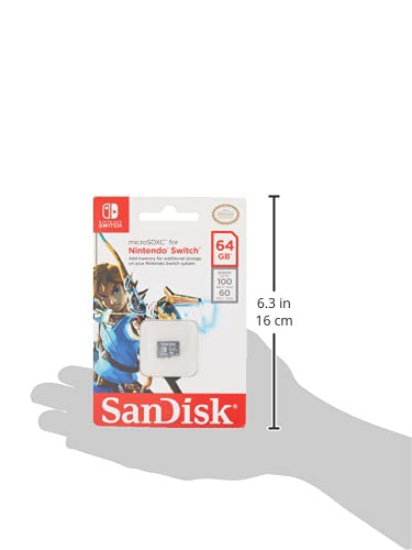 Tarjeta SanDisk microSDXC UHS-I para Nintendo Switch 64GB, Producto con licencia de Nintendo - imagen 3