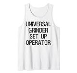 cnc universalschleifmaschine leichtes, klassisch geschnittenes Tank Top, doppelt genähte Ärmel und Saumabschluss