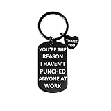 Feeldeal Funny Keychain for Women – Coworker, Boss & Best Friend Birthday, Retirement or Employee Appreciation Gift