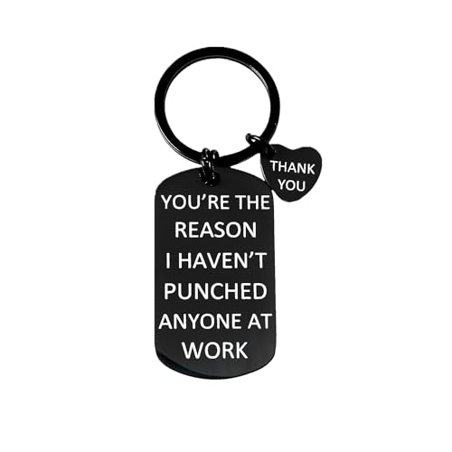Feeldeal Funny Coworker Keychain for Women Men - Gag Work