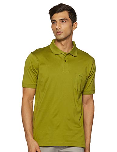 Image of Colorplus Men's Solid Regular Fit Polo