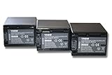 Ersatz für Sony NP-FV100, Sony NP-FV90 Akku in Ihrer Videokamera