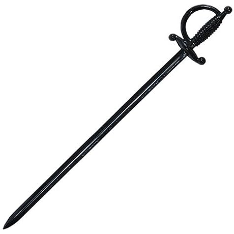 4.5-inch Heavyweight Black Sword Toothpicks Pack