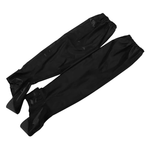Sosoport Waterproof Rain Pants mit Schuhschutz Motorrad Regenhose für Damen Herren Outdoor Aktivitäten