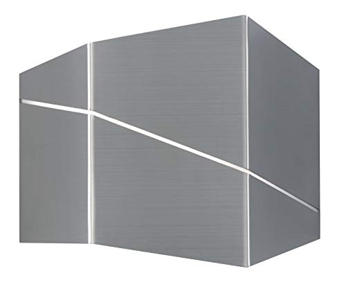 Zorro - Lampada da parete in metallo 6.5 W nichel opaco