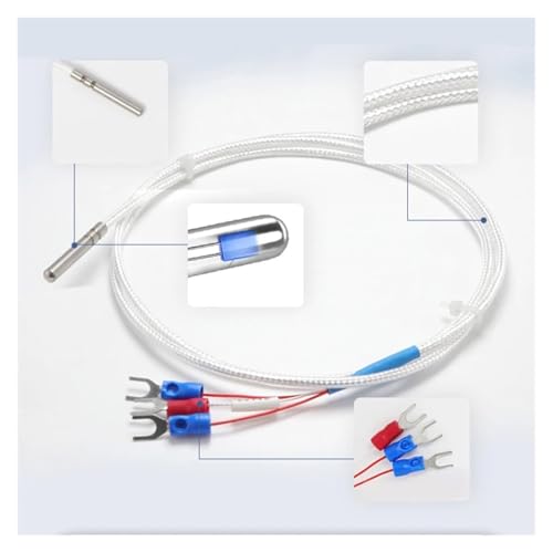 Evite fallos por humedad con el sensor PT100 impermeable de acero inoxidable 3M 5