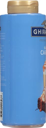 image for GHIRARDELLI Premium Dessert Sauce 16 oz Bottle, Sea Salt Caramel – S