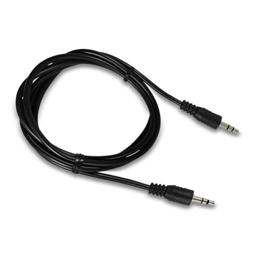 Fenzer 2 Pack Cable AUX 3.5mm Hi-Fi 2m Negro miniatura 2