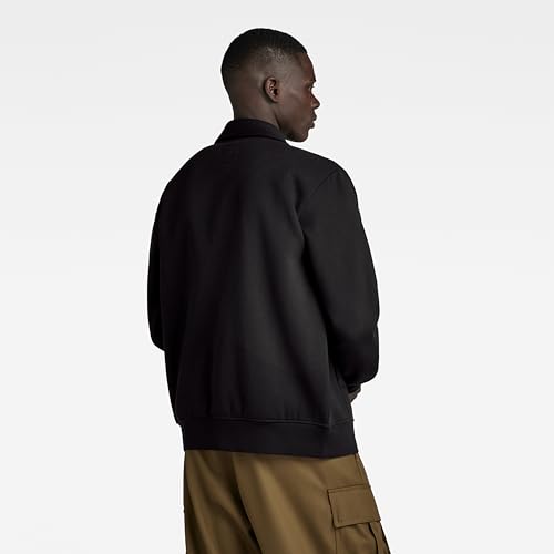 G-STAR Men's Polo Collar Zip Long Sleeve Sweater3