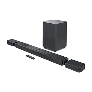 JBL Bar 1300, 11.1.4 Channel Truly Wireless Soundbar with True Dolby Atmos , DTS:X, and MultiBeam Surround Sound, 10