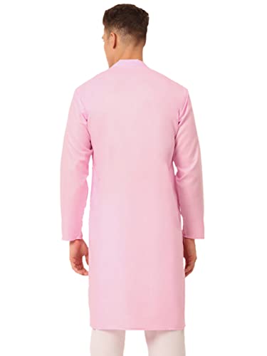 Image of Jompers Men's Cotton Ethnic Solid Kurta.