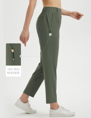 Image of baleaf Women's Golf Pants Work Casual Travel Lightweight