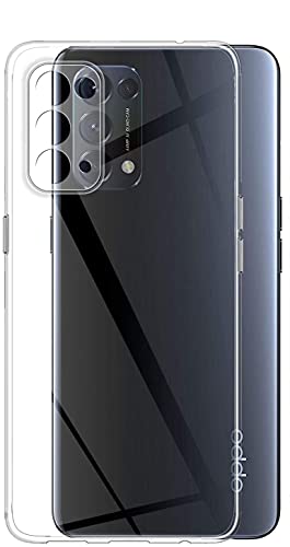 Captor Cover Trasparente per Oppo Find X5 5G, Custodia TPU in Silicone Flessibile Morbida e Sottile, Alta Qualità con Bordo Rialzato per Schermo e Protezione Fotocamera