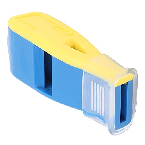 Silbato deportivo Gonetre azul amarillo ligero y portátil miniatura 1