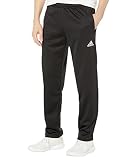 Bolsillo trasero adidas Pantalones Aeroready Game and Go con logotipo pequeño para hombre, Black/White, Small