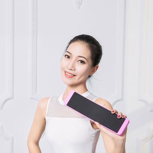 XINWOO Turning Board for Ballet Dance Figure Skating, Improve Your Pirouette Balance and Turns, Turning Training Board Equipment for Dancers, Ice Skaters, Gymnasts and Cheerleaders-Pink