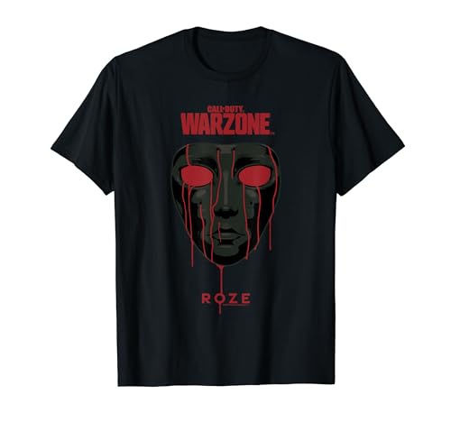 Call of Duty: Warzone Halloween Roze Dripping Blood Portrait T-Shirt